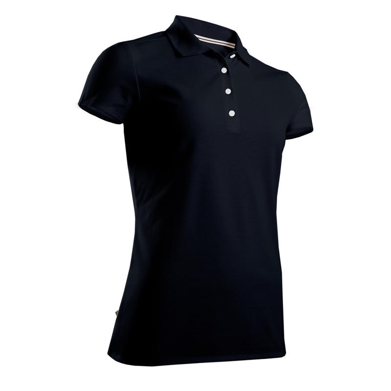 INESIS Baju Kaos Polo Golf Wanita Lengan Pendek Quick Dry