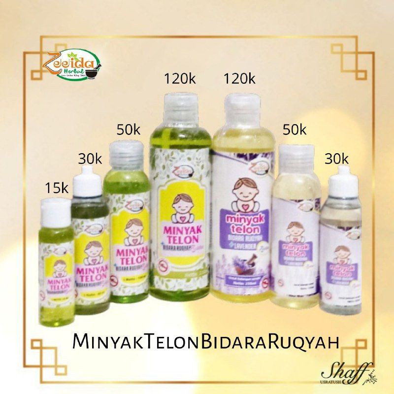 Minyak telon bidara zeeida