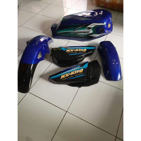 TANGKI SET YAMAHA RX KING 2007 WARNA BIRU