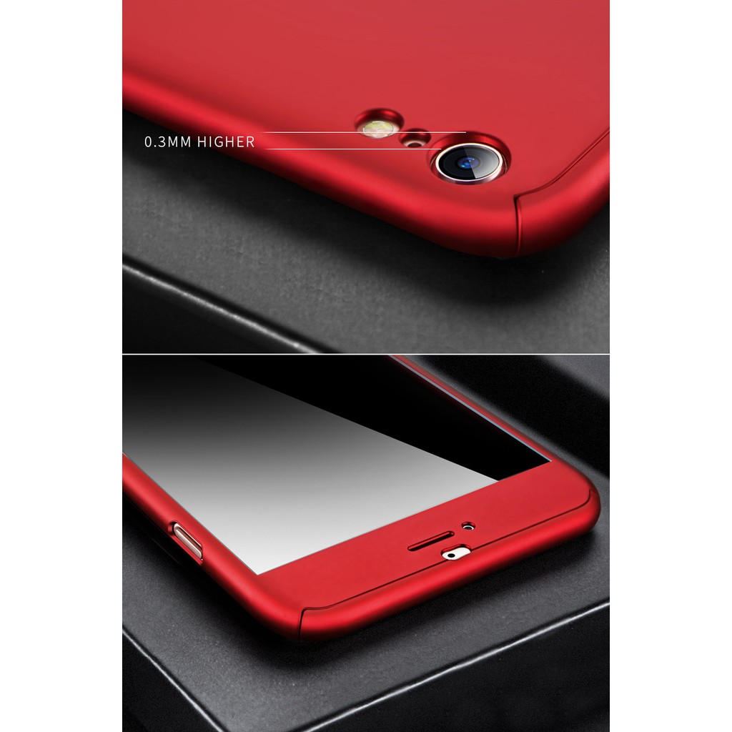 GoodCase - Case iPh 6 | 6+ | 7/ 8 | 7+/ 8+ | X/ XS Full Cover Hardcase iPaky 360