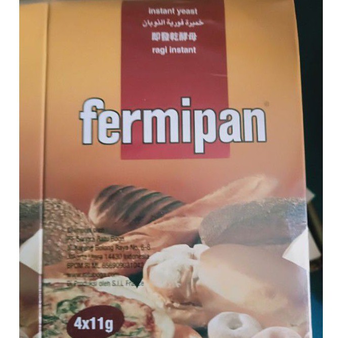 fermipan sachet/box