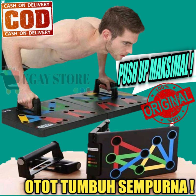 ALAT PUSH UP ALAT BANTU PUSH UP PERLENGKAPAN FITNESS GYM POWER PUSHUP BOARD