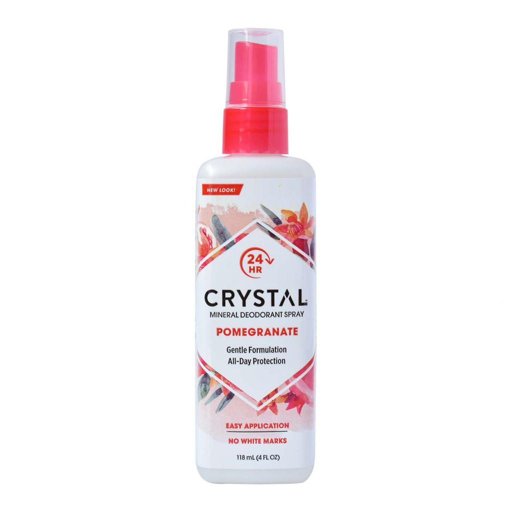 Crystal Mineral Deodorant Spray Chamomile / Pomegranate 118 ml