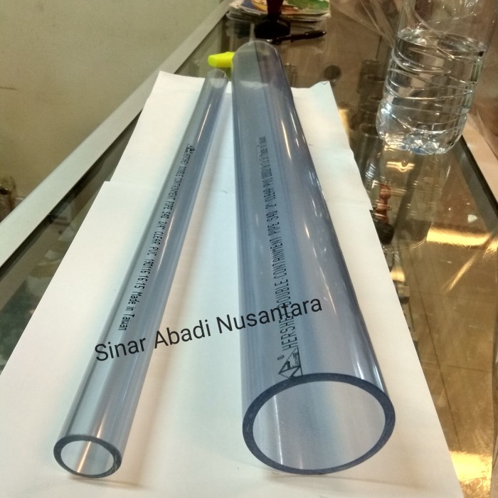 Pipa Pvc Clear Transparan 3/4" inch Pipa Pvc Bening SCH 40
