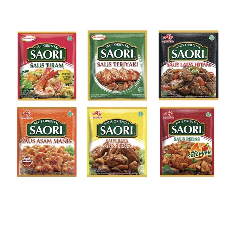 

SAORI Saos Sachet All Varian