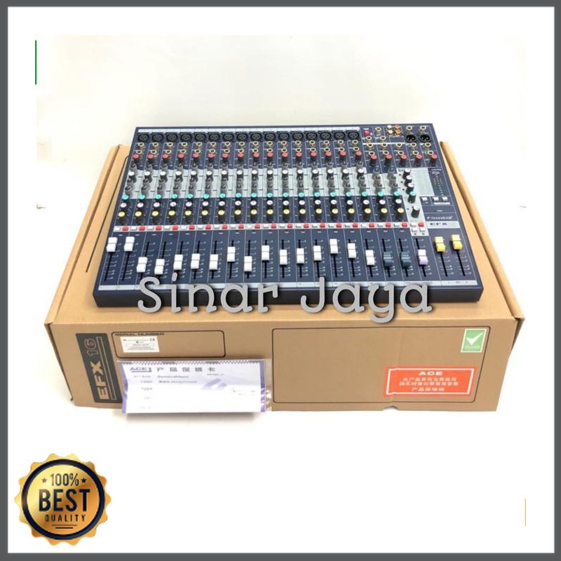 PROMO HARGA MURAH  Meiskaci Shop -  Mixer SoundCraft EFX-16 mixer audio Soundcraft 16 Channel