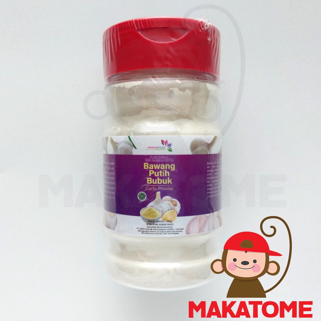 

Bubuk Bawang Putih 50gr Botol garlic powder Java Super Food 50 gr