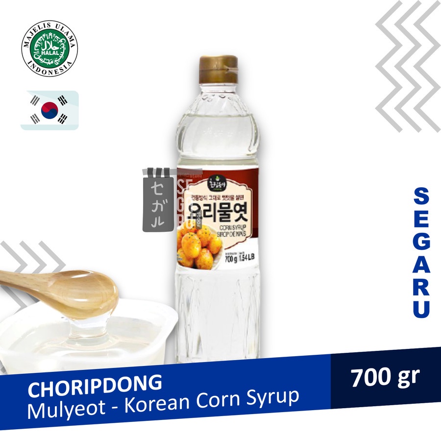 Choripdong Mulyeot Korean Corn Syrup Sirup Jagung Korea Halal 700 gram