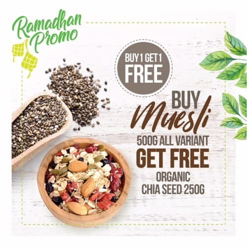 

ds201fs Buy 1 Get 1 Free, Buy Muesli Get Free Organic Chia Seed 250Gr Dscscv