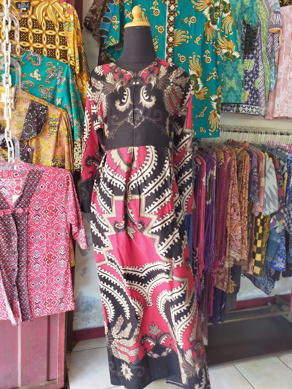 Gamis Batik M L Xl & Jumbo