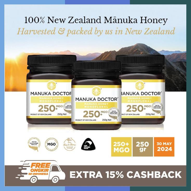

Madu Manuka Doctor Manuka Honey Mgo 250 250Gr Monofloral