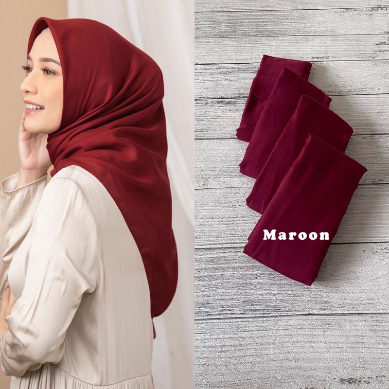 (voal lasercut) Hijab Segiempat Voal Premium/ Jilbab Segiempat Polos Kerudung Katun Voal Premium/ Hijab Voal  lasercut/voal lasercut