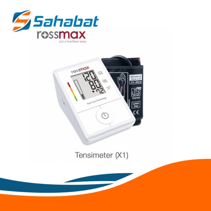 ✨ BISA COD✨ Tensimeter Digital Rossmax X1 Alat Ukuran Tensi Tekanan Darah Digital