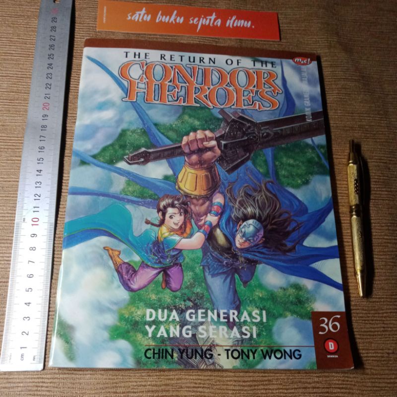 Komik the return of the Condor Heroes # 36.