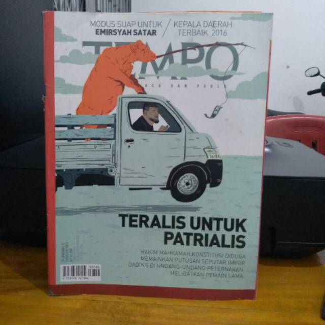 Majalah Tempo Teralis untuk Patrialis 31 Januari - 5 Februari 2017