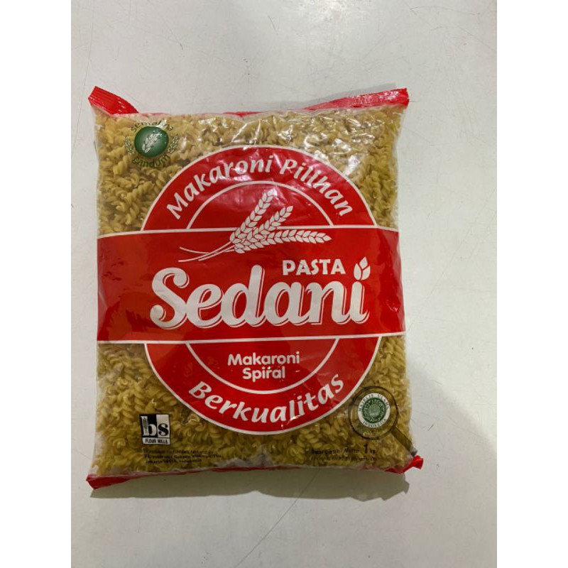 

Makaroni Spiral Sedani 1Kg - Pasta