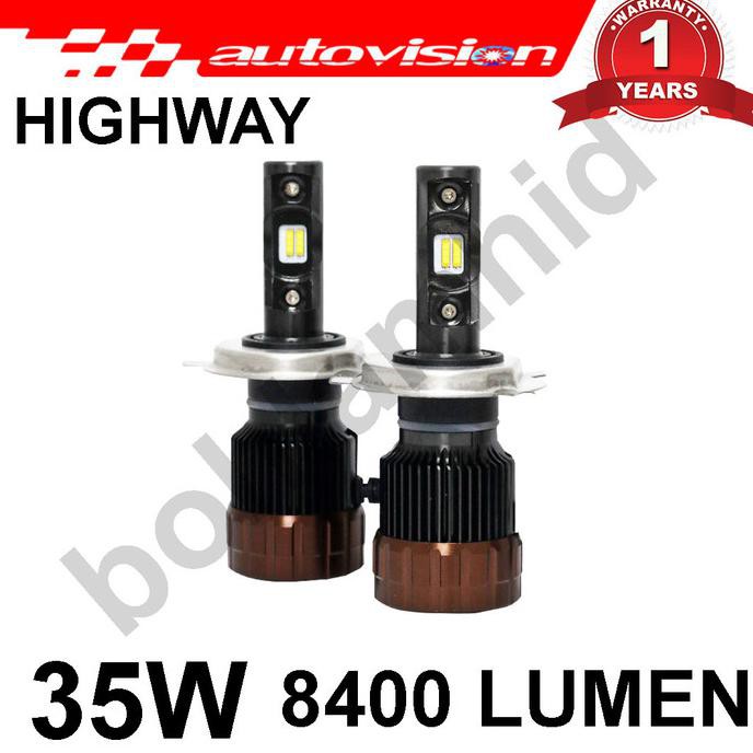 Lampu Led Grand Max Autovision Highway Headlamp 8400 Lumens Bohlam Bohlamhid Segera Dapatkan