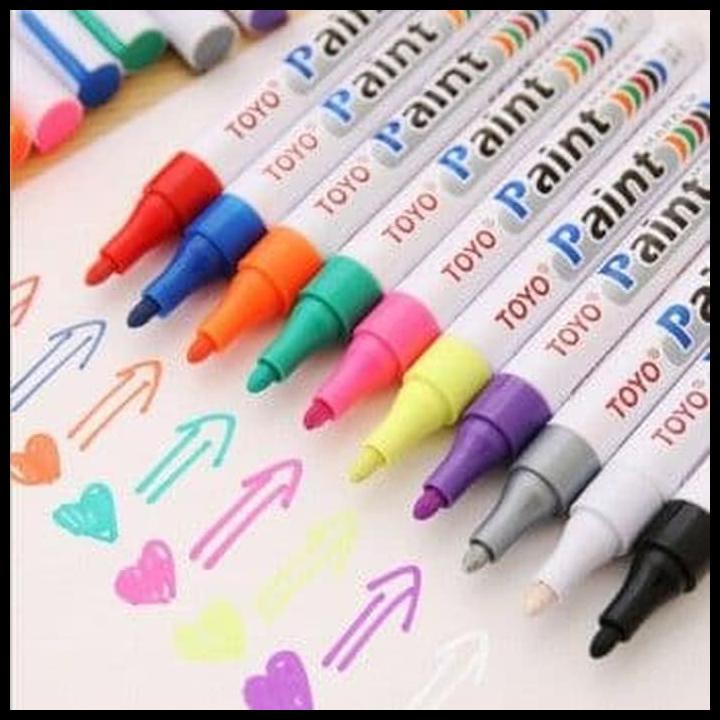 

MURAH MERIAH SPIDOL BAN TOYO PAINT MARKER SA101 ORIGINAL IMPORT E012