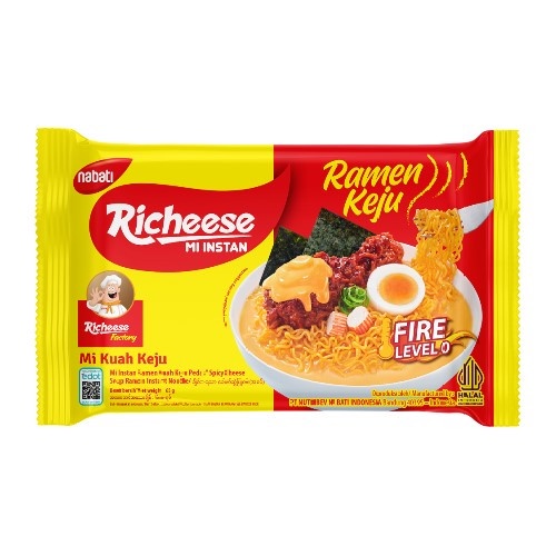 

Richeese Ramen Keju Pedas Level 0 65gr