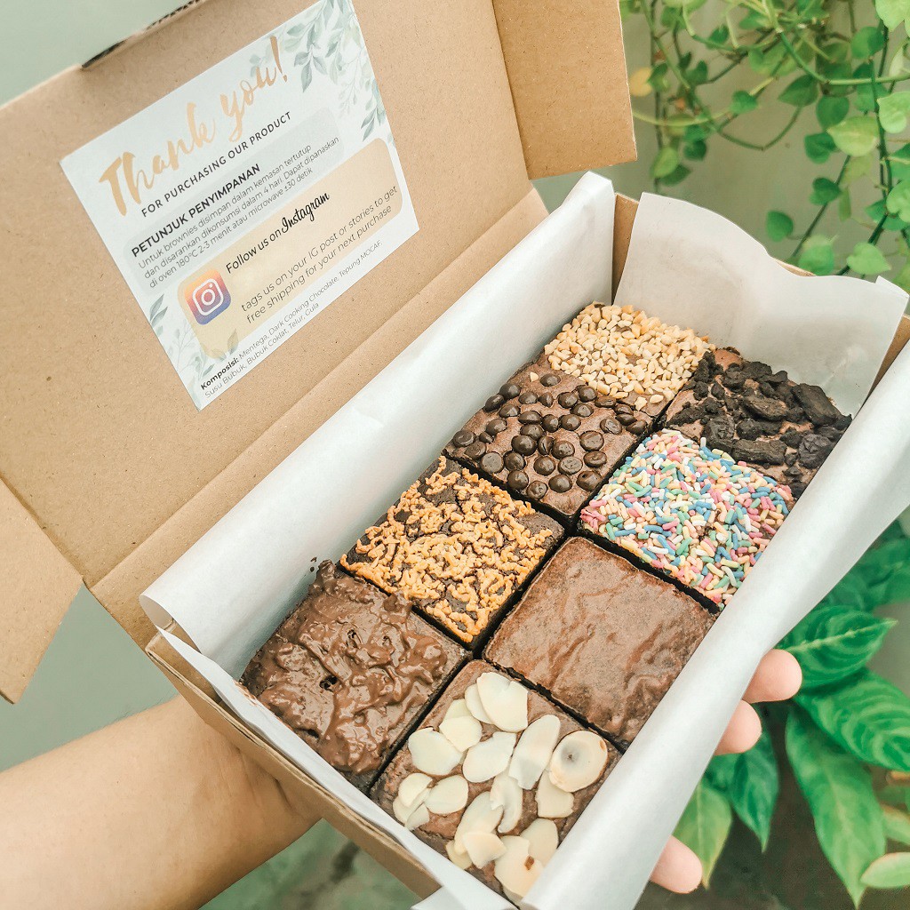 

Brownies Gluten Free - Original Mix - Tanpa Gluten