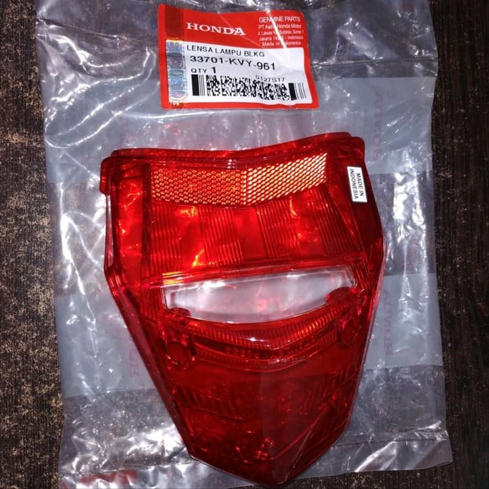 Honda Beat Karbu KVY Mika Kaca Lampu Stop Belakang ORI 33701KVY961