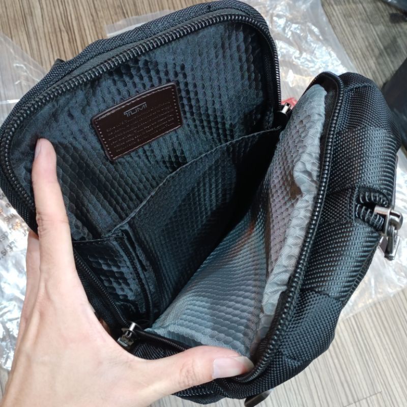 Slingbag Tumi Saratoga Alpha Bravo Bodybag Tas Selempang Mirror Quality
