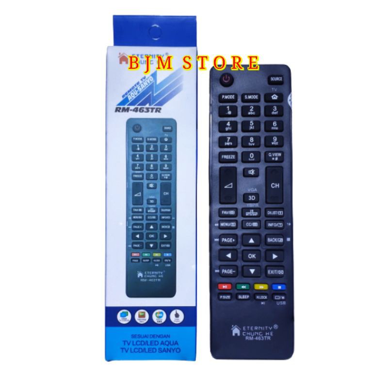 REMOTE/REMOT TV AQUA/SANYO LCD-LED