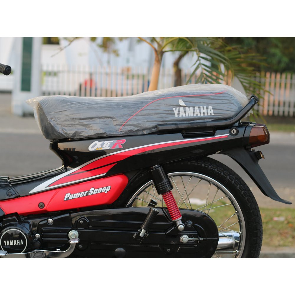 Yamaha Alfa Yamaha Alfa Champ Cover Jok Kulit Jok Merah