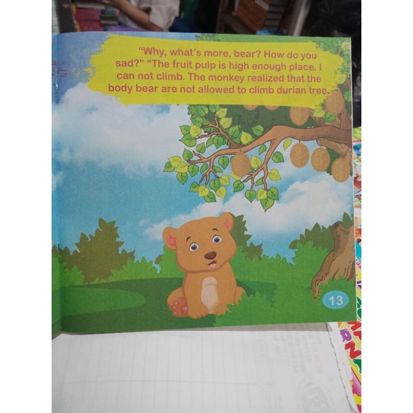 Buku Seri Fabel Inspiratif Tuan Beruang &amp; Monyet (19×19cm)