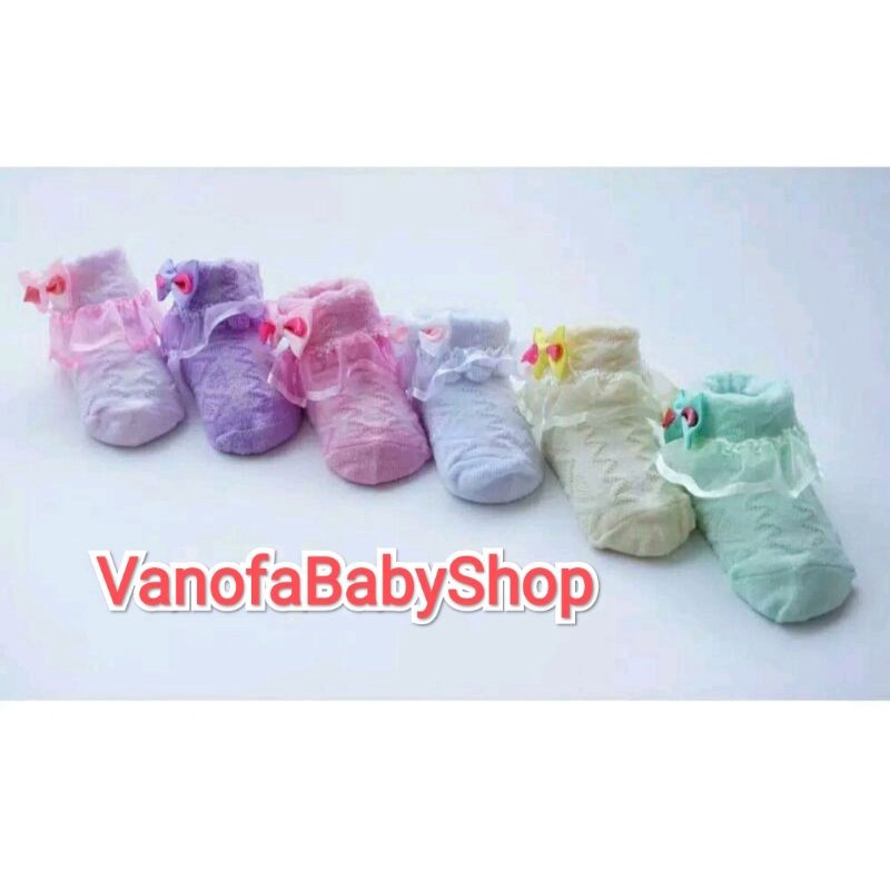 NEW- 3PC KAOS KAKI BAYI OREO RENDA/ KAOS KAKI BAYI PEREMPUAN/ KAOS KAKI BAYI/ KAOS KAKI BAYI RENDA/ 
