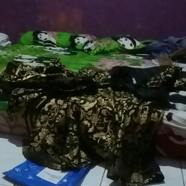 Ready Jumbo Bigzise Baju Batik Keluarga Couple Batik Sarimbit Gamis Maheswari Jumbo