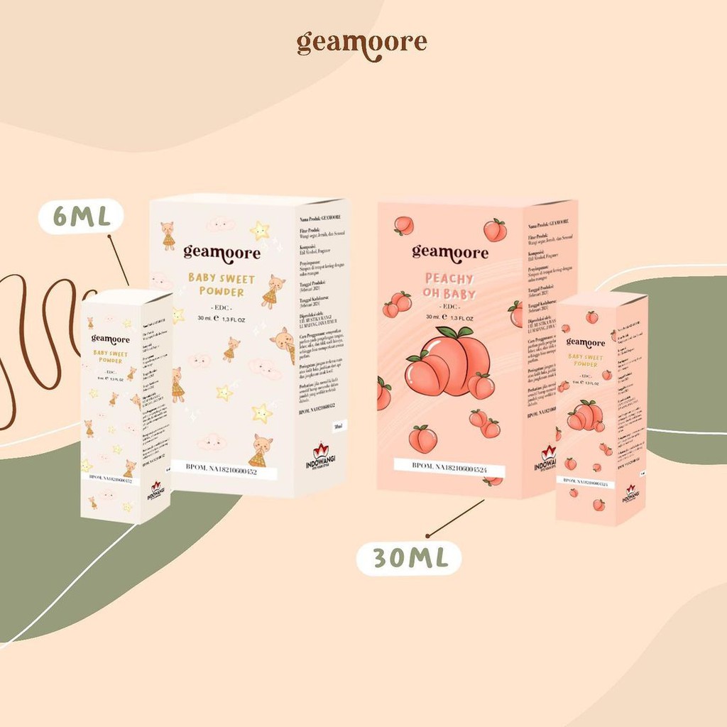 Geamoore [BPOM] Inspired Perfume 6ml 30ml Botol Roll On Parfum Body Spray-4
