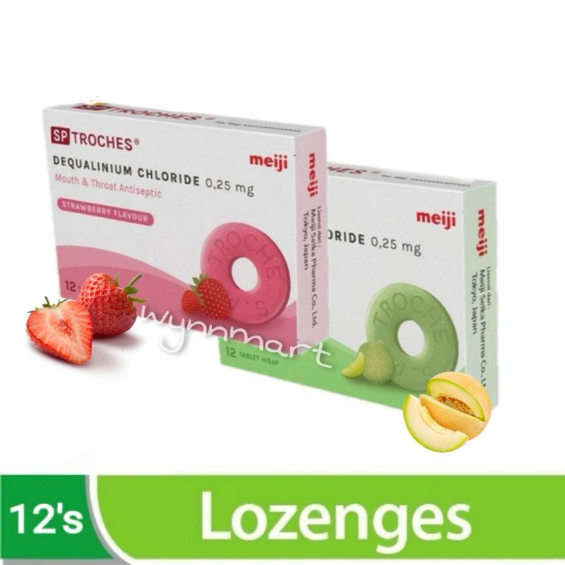 SP Troches Meiji  @ 12 tablets