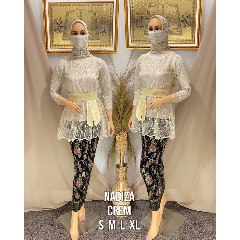 Kebaya wisuda lamaran tunangann kondangan pesta pita kekinian-CREAM