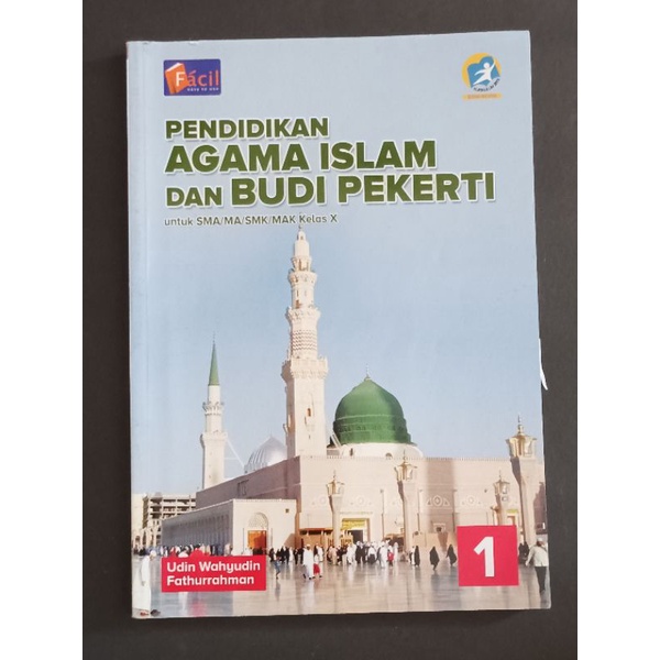 Pendidikan Agama Islam dan Budi Pekerti SMA kelas 1/X/10 Grafindo (buku bekas original)