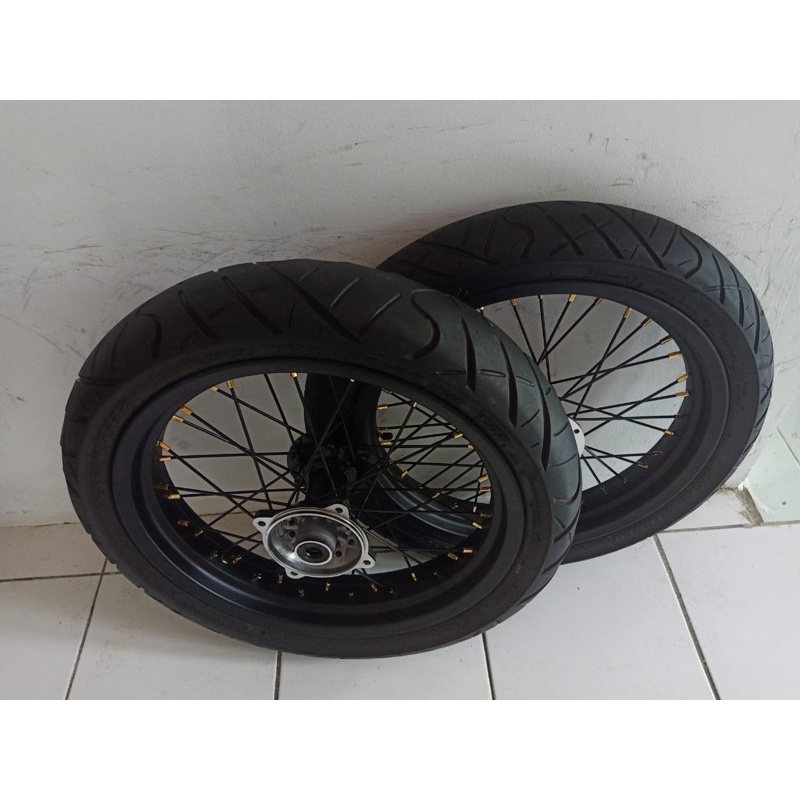 whellset supermoto klx dtracker