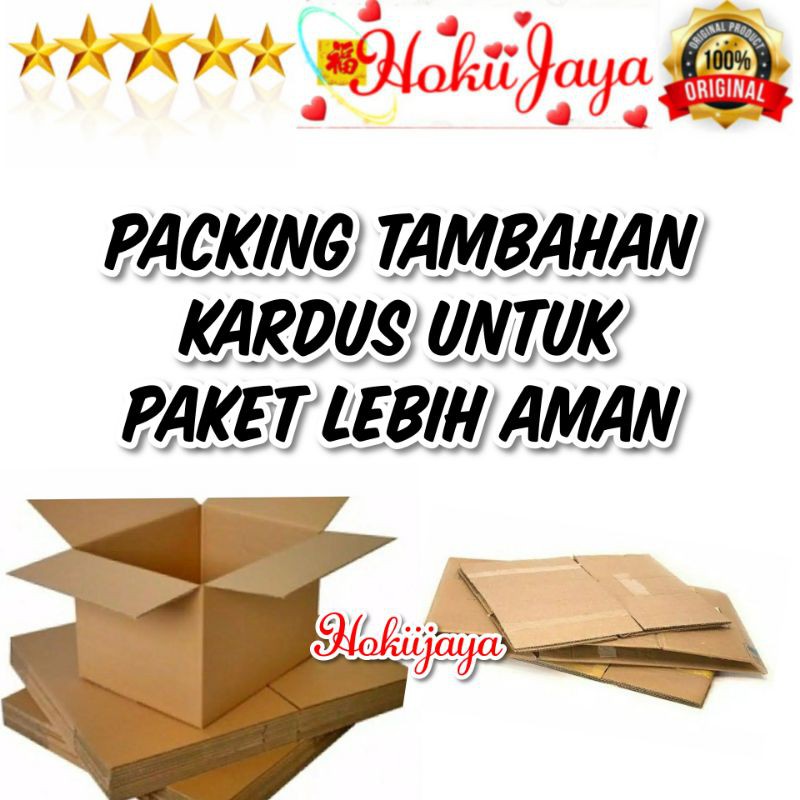 

packing tambahan kardus untuk keamanan barang saat pengiriman