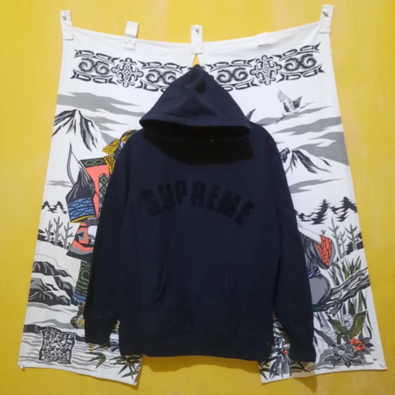 Hoodie supreme original//Hoodie supreme bordir timbul original second