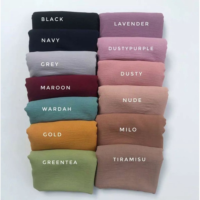 PASHMINA CRINCLE AIRFLOW COTTON SHAWL PREMIUM/HIJAB PASMINA CRINCLE AIRFLOW SHAWL 175X75-8