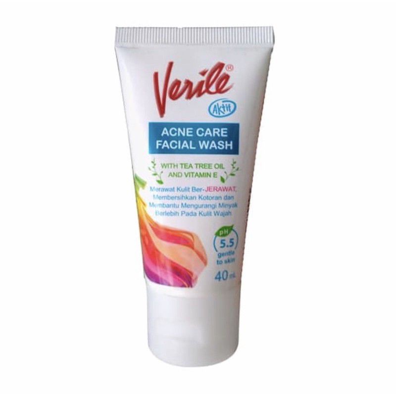 VERILE ACNE FACIAL WASH 40 ML - ED 03/2024