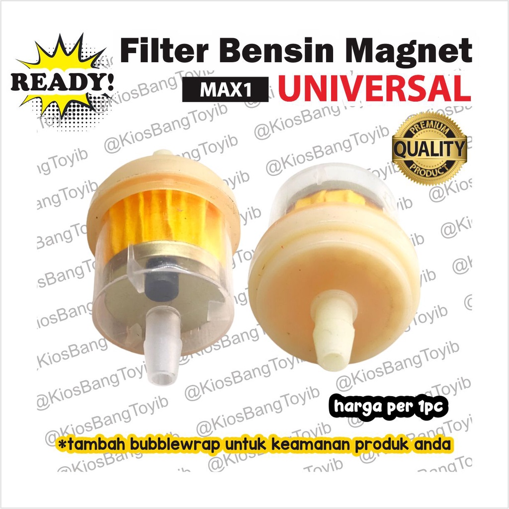 Filter Saringan Bensin Magnet Magnit Universal Semua Motor (MAX1)