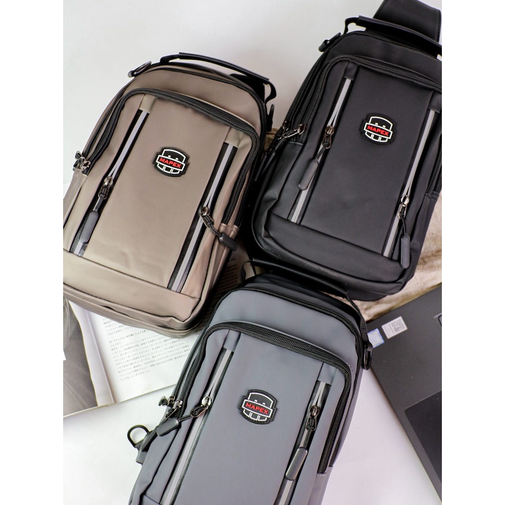 [Waterproof] Tas Selempang/ Ransel Mini Pria Import Multifungsi HLG-20-4