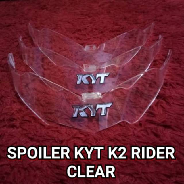 SPOILER KYT K2 RIDER