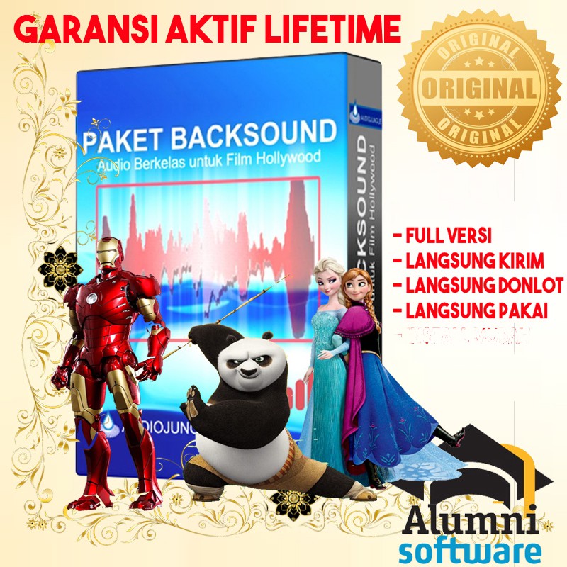 [PAKET] Backsound Musik Hollywood Disney Pixar Happy Sad - Music Theme