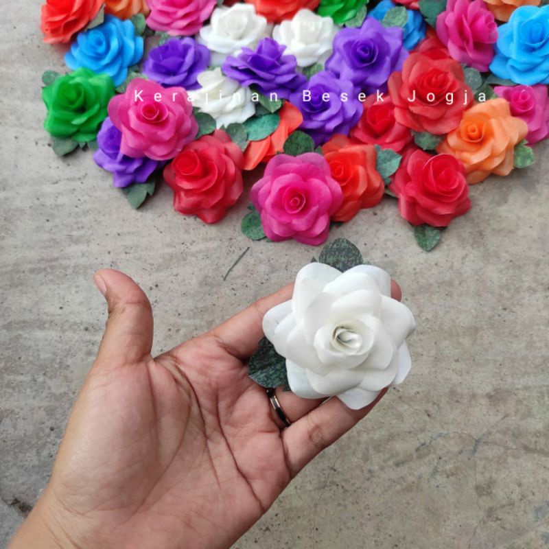 KEMBANG kembang plastik kembang sampah plastik reuse sampah plastik pemanfaatan sampah