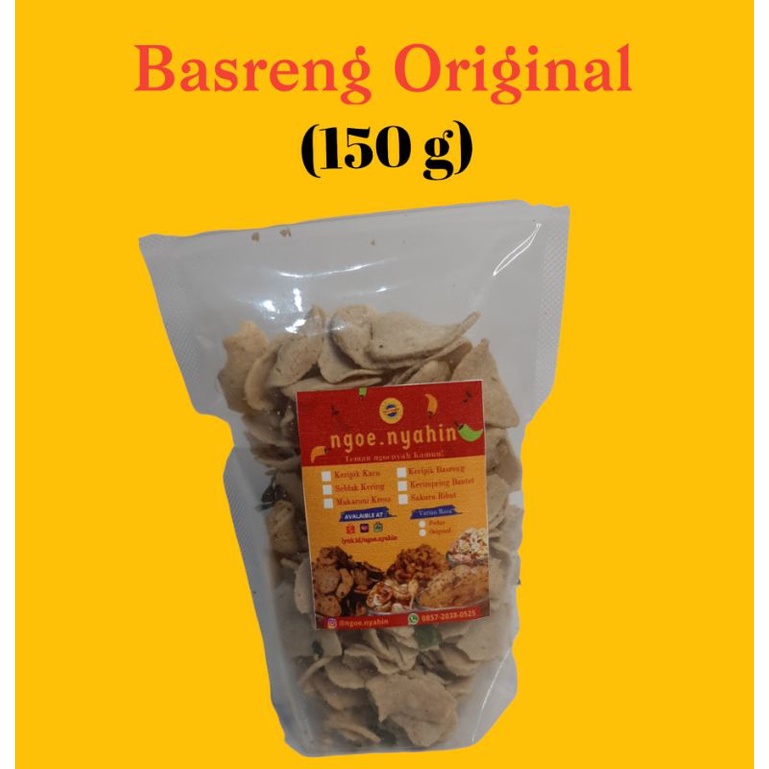 Jual Basreng Original Basreng Gurih Renyah 150g Shopee Indonesia