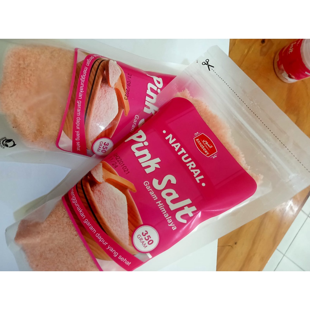 

pink salt garam himalaya / himalayan salt 350gr