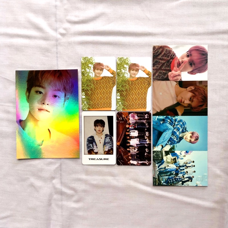 photocard treasure junkyu yizhiyu ch3 mashiho ygs ar fa postcard jihoon pc