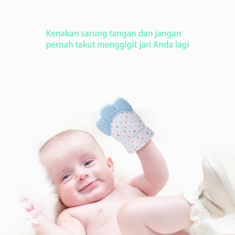 Teether bayi/Gigitan bayi/Sarung tangan baby teether/Gigitan bayi teether (B158)