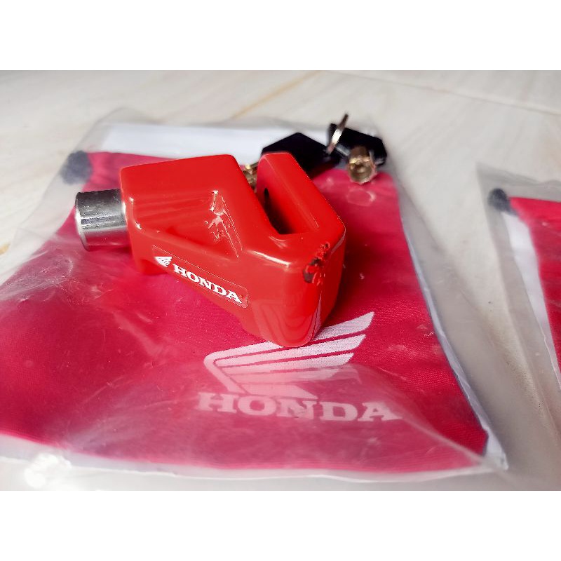 kunci gembok cakram honda original minus cat nglupas-1